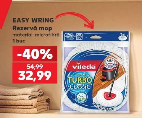 EASY WRING Rezervă mop