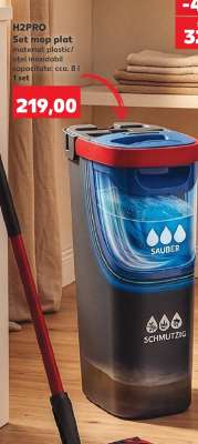 H2PRO Set mop plat