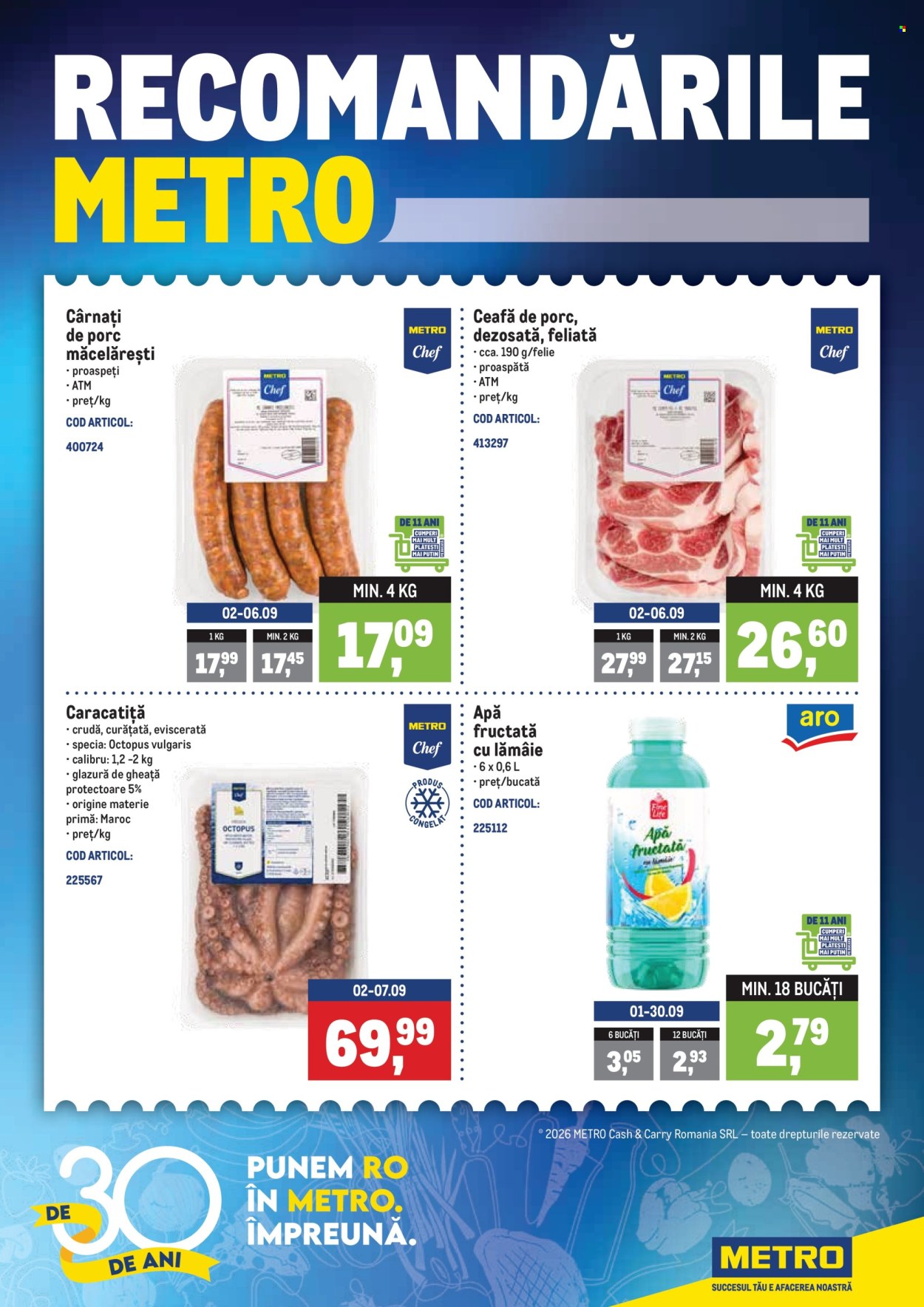 Catalog Metro - 31.08.2026 - 07.09.2026. Pagina 1