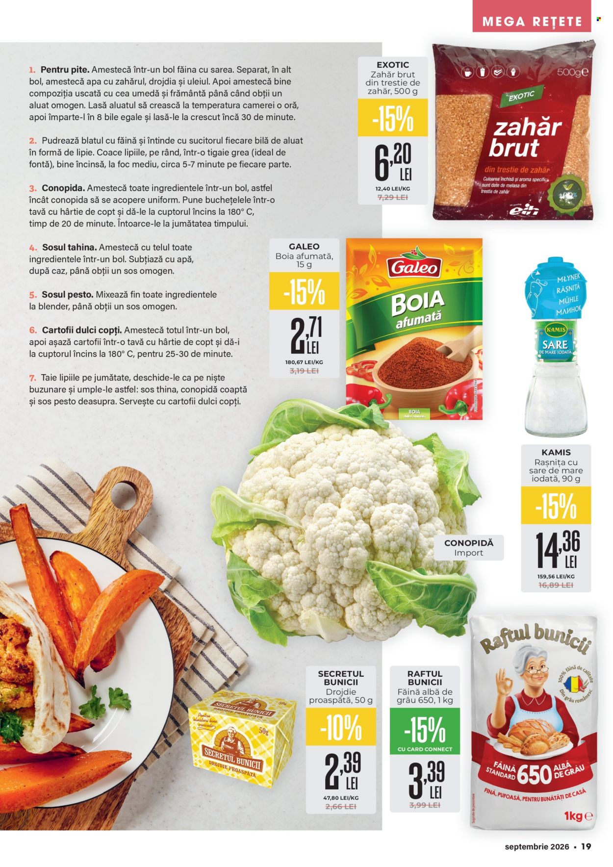 Catalog Mega Image - 01.09.2026 - 30.09.2026. Pagina 19