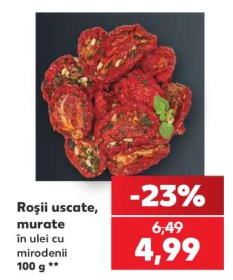 Roșii uscate, murate