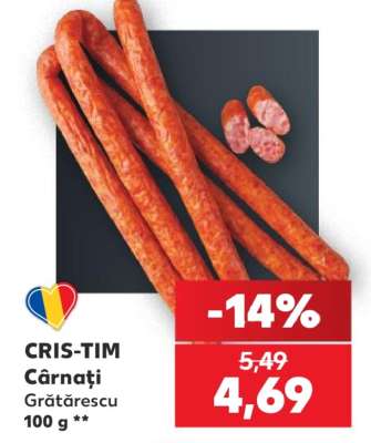 CRIS-TIM Cârnați Grătărescu