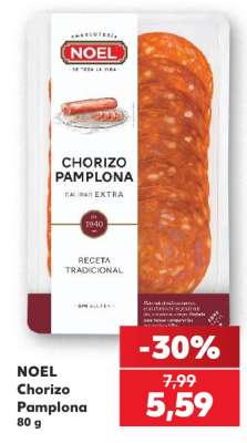 NOEL Chorizo Pamplona