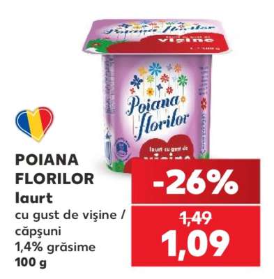 POIANA FLORILOR Iaurt