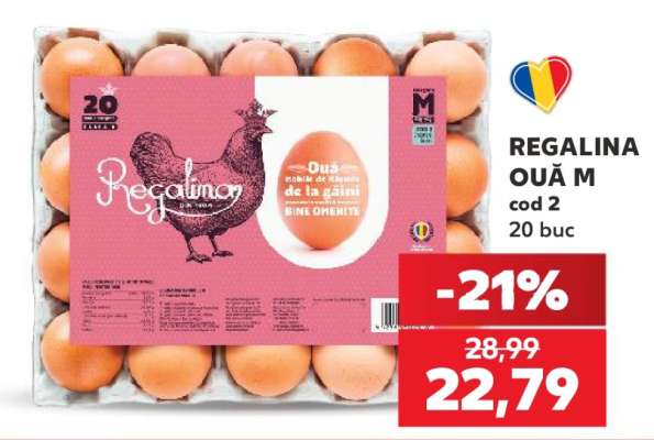 REGALINA OUĂ M