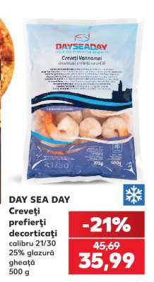 DAY SEA DAY Creveți prefierți decorticați