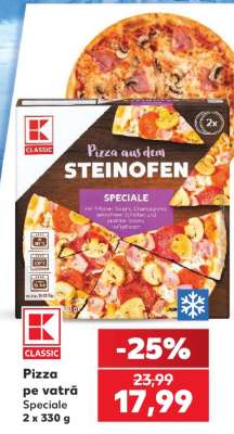 Pizza pe vatră Speciale