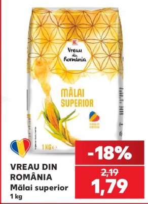 Vreau din România Mălai Superior