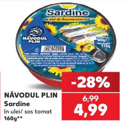 NĂVODUL PLIN Sardine