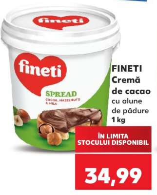 FINETI Cremă de cacao