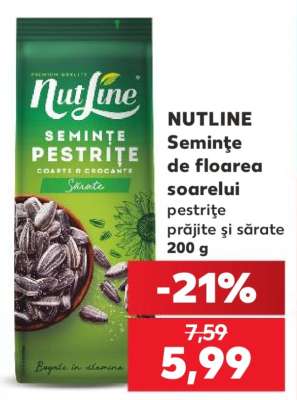 NUTLINE Semințe de floarea soarelui