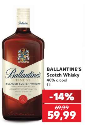 BALLANTINE‘S Scotch whisky