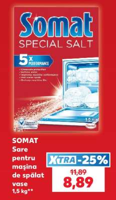 SOMAT Sare pentru mașina de spălat vase