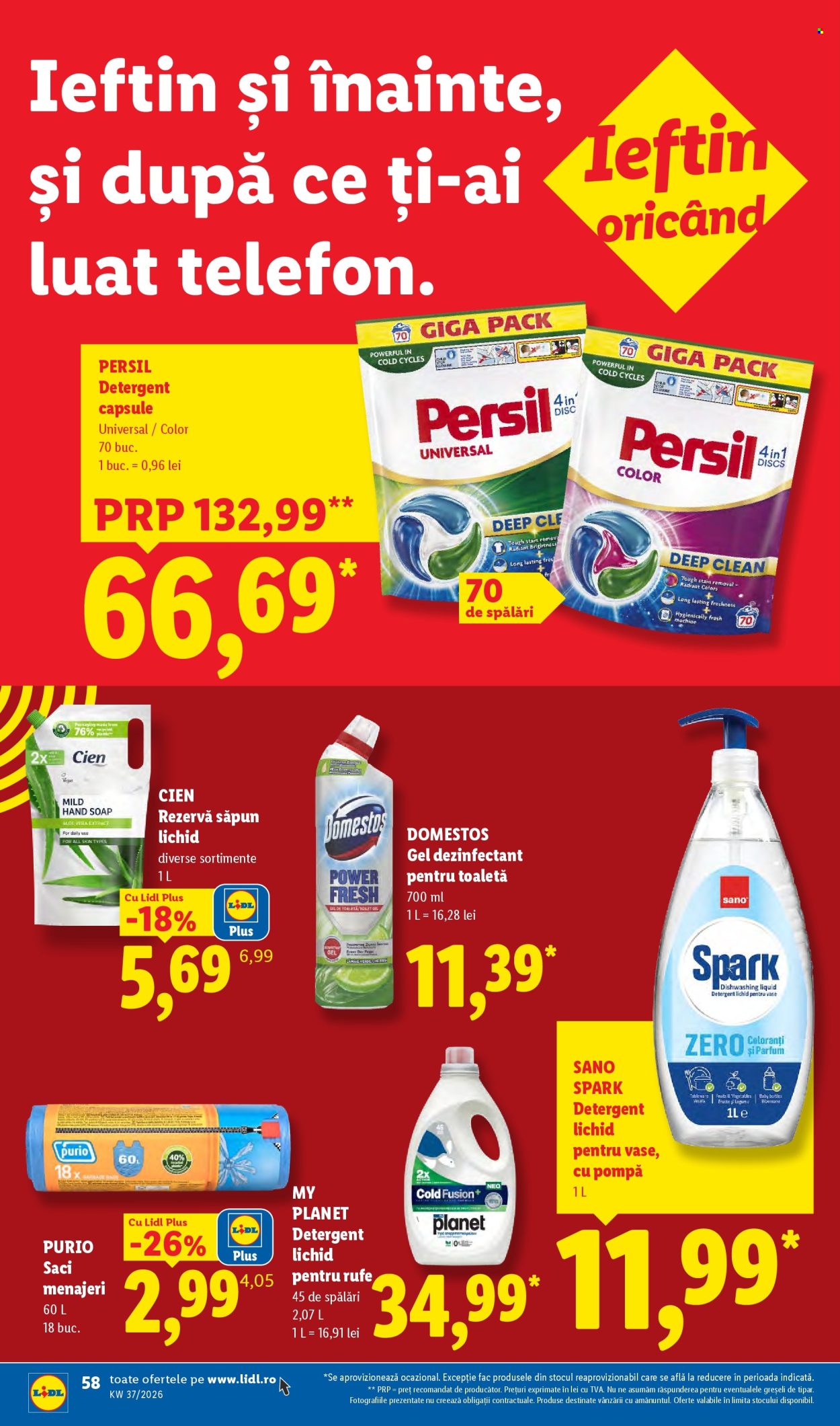 Catalog Lidl - 07.09.2026 - 13.09.2026. Pagina 58