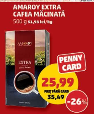 AMAROY EXTRA CAFEA MĂCINATĂ