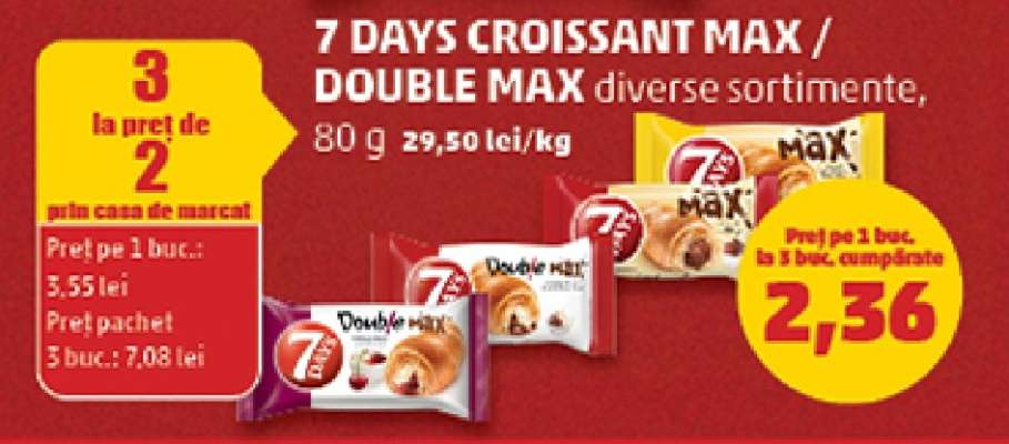 7 Days Croissant Max / Double Max