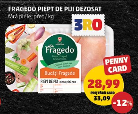 FRAGEDO Piept de pui dezosat