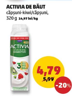 ACTIVIA DE BĂUT