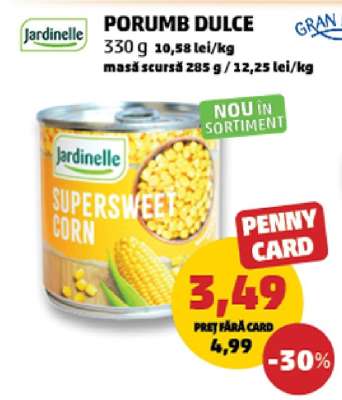 Porumb Dulce Jardinelle