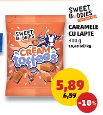 Sweet Buddies Caramele cu Lapte