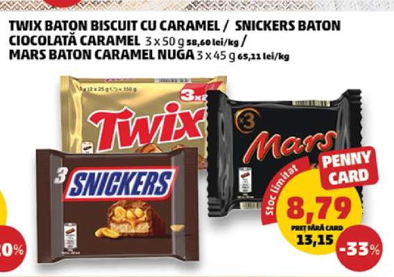 Twix/Snickers/Mars Baton
