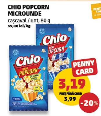 CHIO Popcorn microunde