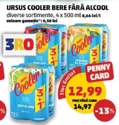 URSUS COOLER Bere fără alcool