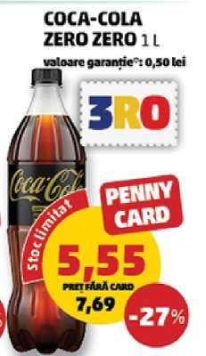COCA-COLA ZERO ZERO 1L