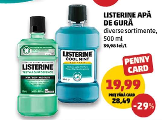 LISTERINE Apă de gură