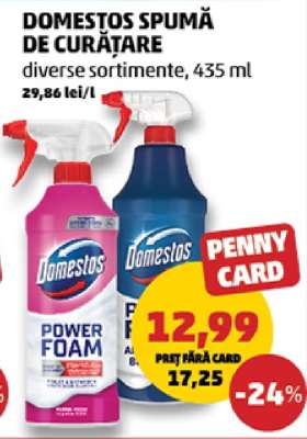 Domestos Spumă de Curățare