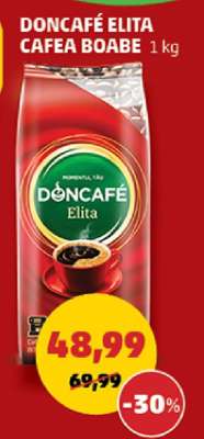 DONCAFÉ ELITA Cafea boabe 1 kg