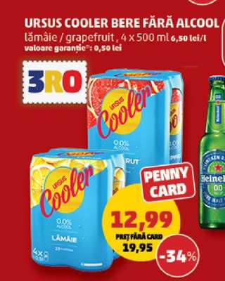URSUS COOLER Bere fără alcool