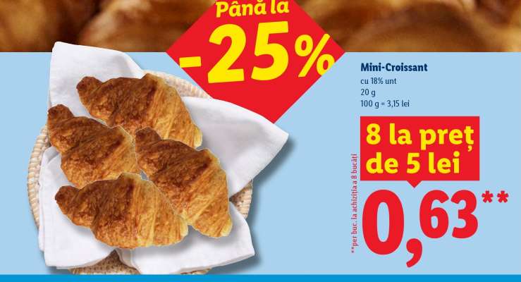 Mini croissant