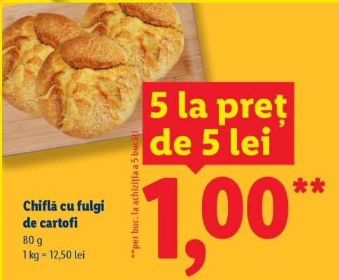 Chiflă cu fulgi de cartofi