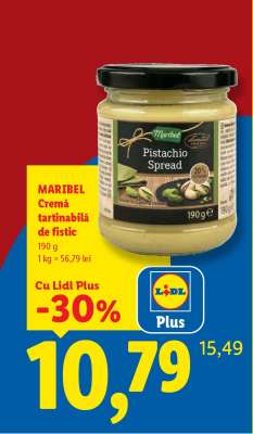 MARIBEL Cremă tartinabilă de fistic