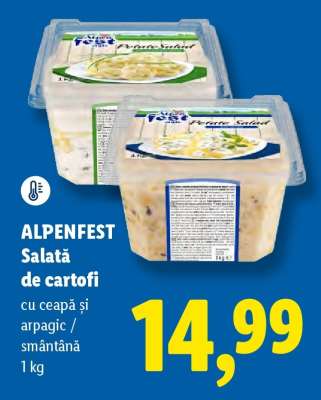 Alpenfest Salată de cartofi