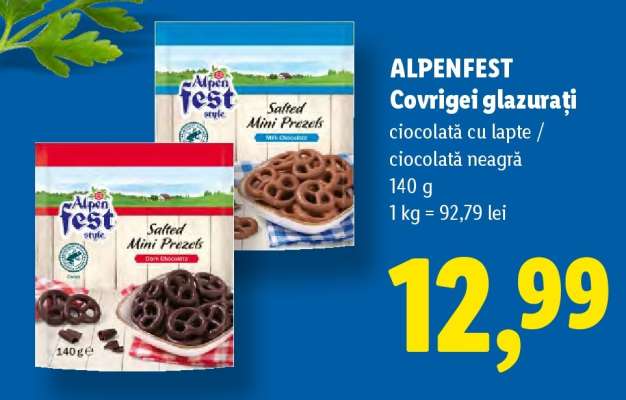 ALPENFEST Covrigi glazurați