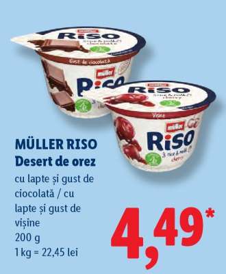 MÜLLER RISO Desert de orez