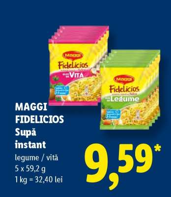 MAGGI FIDELICIOS Supă instant