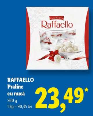 RAFFAELLO Praline cu nucă