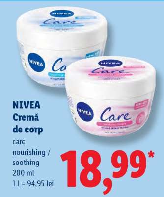 NIVEA Cremă de corp