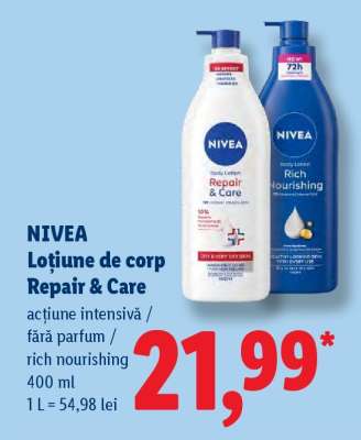 NIVEA Loțiune de corp Repair & Care