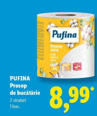 PUFINA Prosop de bucătărie