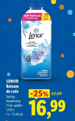 Lenor Balsam de rufe
