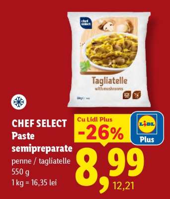 CHEF SELECT Paste semipreparate