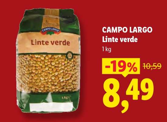 CAMPO LARGO Linte verde