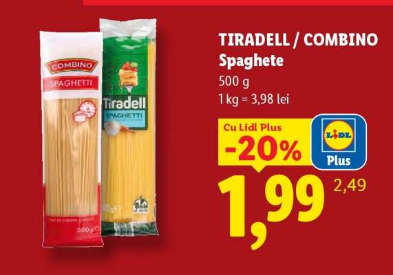 Tiradell / Combino Spaghete