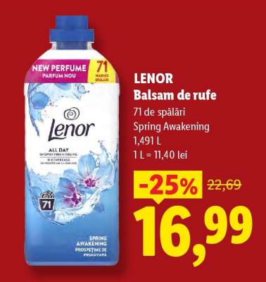 Lenor Balsam de rufe
