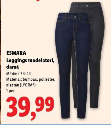 ESMARA Leggings modelatori, damă