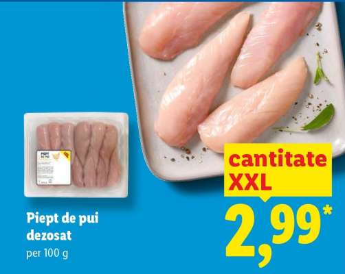 Piept de pui dezosat